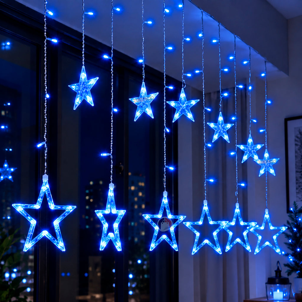 CORTINA MÁGICA ESTRELLAS LED - Pared de Ensueño 3M y 6M